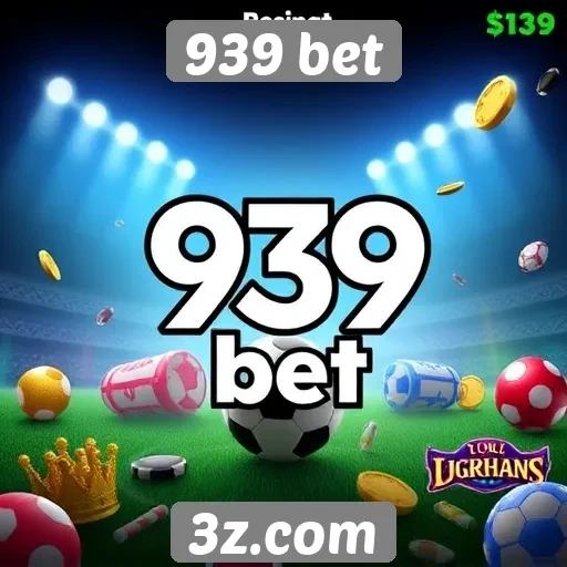 Variedade de jogos disponíveis no 939 bet